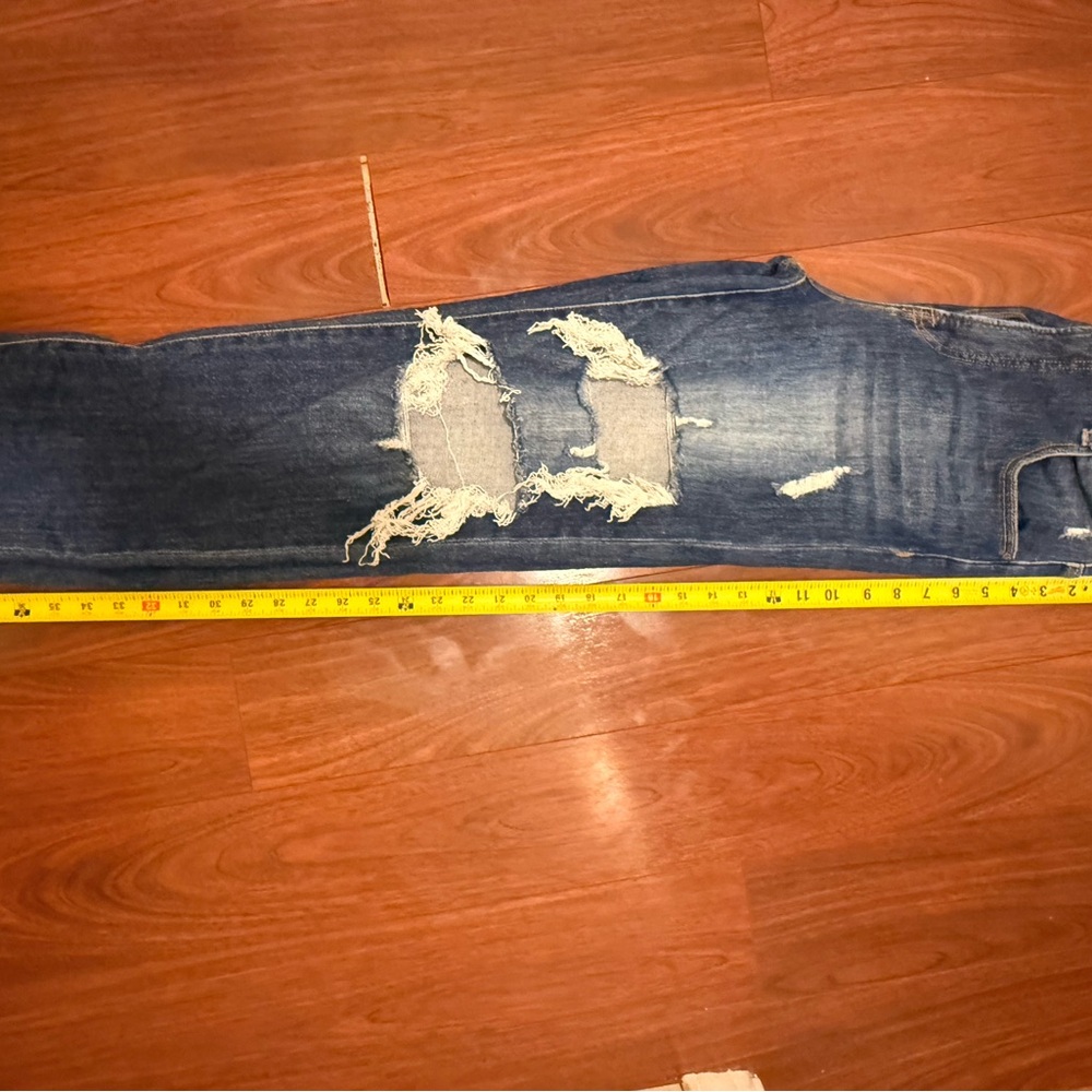 JUST USA Medium Denim Distressed Jeans for Women - Picture 10 of 10